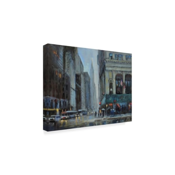 Hall Groat Ii 'Chrysler Building, Manhattan' Canvas Art,35x47